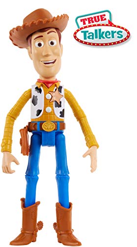 Mattel- Disney Toy Story 4-Figura con Voces y Sonidos Woody, Juguetes niños +3 años GGT31, Multicolor