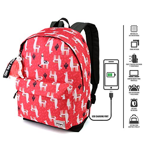 Oh My Pop! Oh My Pop! Cuzco-HS Rucksack Mochila Tipo Casual 42 Centimeters 23 Multicolor (Multicolour)