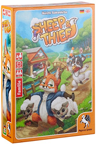 'Pegasus Juegos 51218 g Sheep y Thief, Juego de Cartas