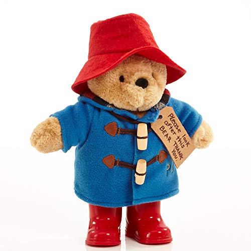 Rainbow Designs-PA1489 Paddington_Bear Peluche, Color Azul, 24 cm (PA1489)