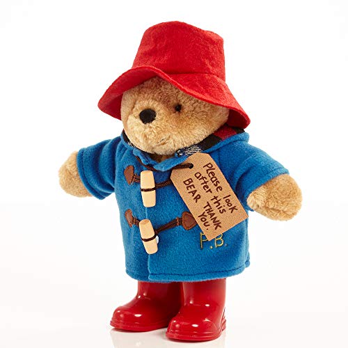 Rainbow Designs-PA1489 Paddington_Bear Peluche, Color Azul, 24 cm (PA1489)