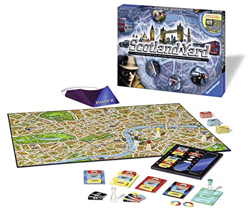 Ravensburger Scotland Yard Niños y Adultos Deducción - Juego de Tablero (Deducción, Niños y Adultos, 45 min, Niño/niña, 8 año(s), 99 año(s))