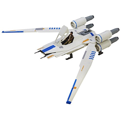 Star Wars - Nave de Batalla U-Wing Fighter Rogue One Rebel, Figura 9 cm (Hasbro B7101EU4)