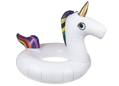 TOYLAND Giant Unicorn Anillo de Natación Inflable 91cm / 36 "- Gigi Queen Adventures in Unicorn Land