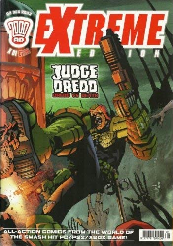 2000 AD Extreme Edition Judge Dredd Dredd vs Death Comic [Importación alemana]