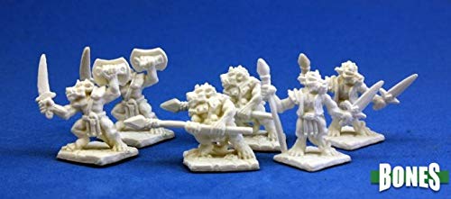 6 x KOBOLDS - Reaper Bones Miniatura para Juego de rol Guerra - 77010