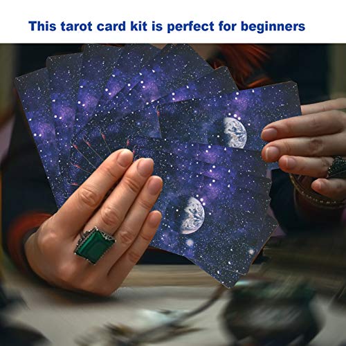 78 Cartas del Tarot - Bruja Barajas de Cartas del Tarot Tarjeta de AdivinacióN del Destino HolográFico Cartas de Tarot Juguete de AdivinacióN para Principiantes Adulto NiñOs(Brujas)