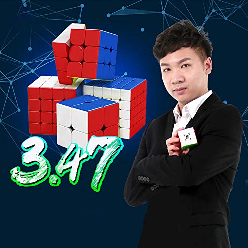 AKDSteel Cubo Mágico Cubing Cultura Meilong M Magnético Colorido Suave Cubo Meilong 4M Edición Magnética Actualización Versión