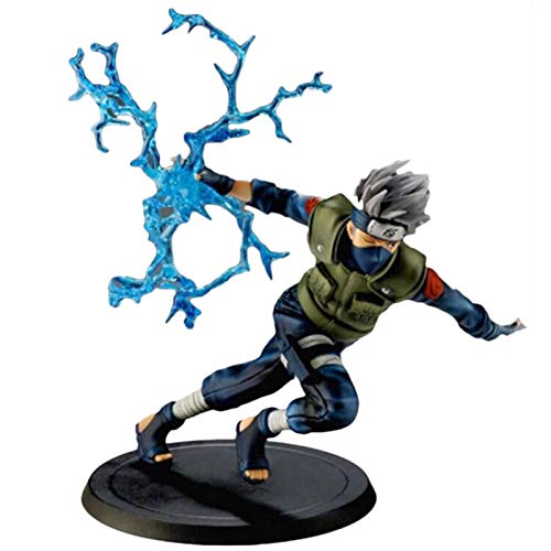 Anime Heroes Naruto Uchiha Kakashi Sasuke Figura de acción, Anime Puppets Figura PVC Juguetes, Kakashi Figura Modelo Mesa Escritorio Decoración