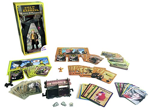 Asmodee- Colt Express Marshal et prisonniers Juego de Mesa, Multicolor (LUCOEX03FR)