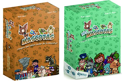 Átomo Games Pack Mascotas + Expansión Más Mascotas