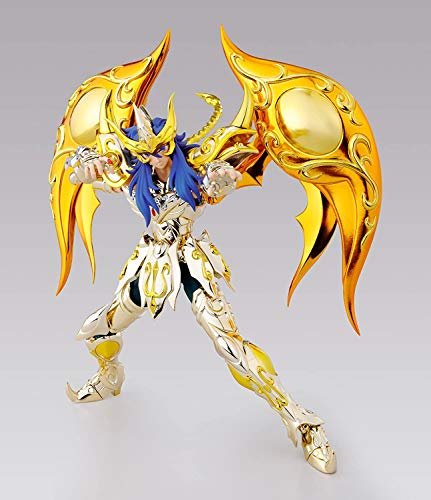 BANDAI Saint Seiya Myth Cloth Ex Scorpio Milo Soul of Gold God Cloth Escorpión