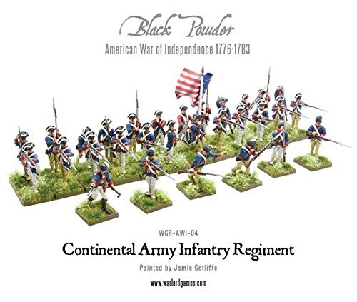 Black Powder - American War Of Independence - Continental Infantry (28mm)