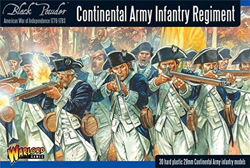 Black Powder - American War Of Independence - Continental Infantry (28mm)