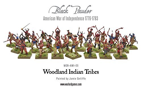 Black Powder - American War Of Independence - Woodland Indians Tribe (28mm)