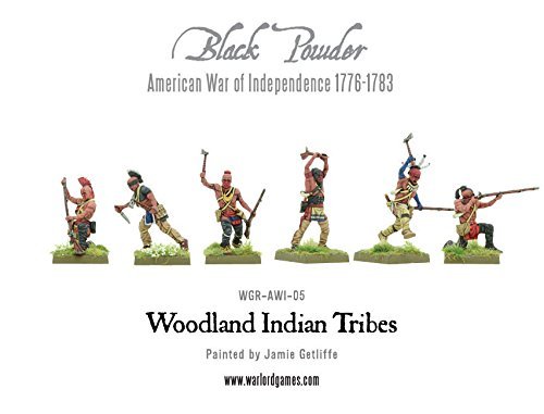 Black Powder - American War Of Independence - Woodland Indians Tribe (28mm)