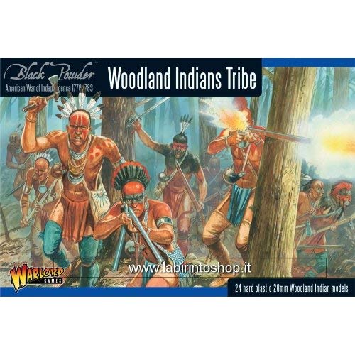 Black Powder - American War Of Independence - Woodland Indians Tribe (28mm)