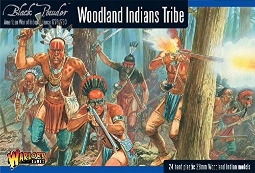 Black Powder - American War Of Independence - Woodland Indians Tribe (28mm)