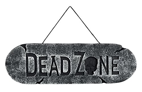 Boland BOL72047 Dead Zone - Placa decorativa (48 x 15 cm), color gris