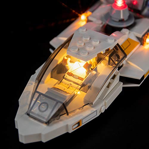 BRIKSMAX Kit de iluminación LED para Lego Star Wars Mos Eisley Cantina, complemento de Juego de Luces LED para Lego Set 75290 (no Incluye Modelo Lego)