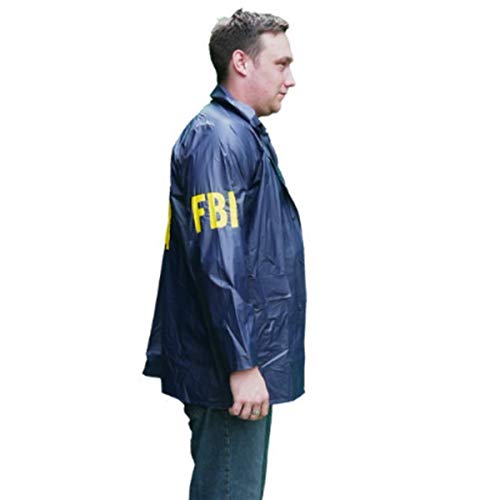 Burt Macklin FBI Windbreaker Costume Jacket - Adult Standard