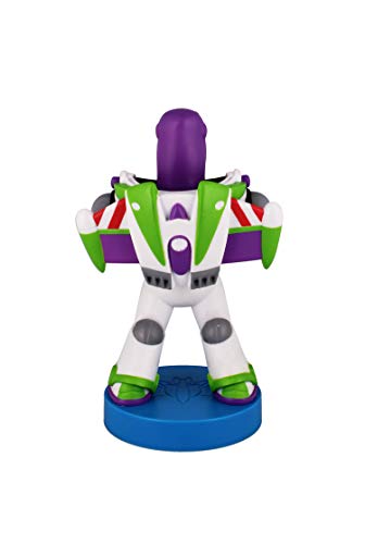 Cable guy Buzz Lightyear, soporte de sujeción o carga para mando de consola y/o smartphone de tu personaje favorito con licencia Toy Story 4 de Disney. Producto con licencia oficial. Exquisite Gaming