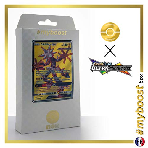 Câblifère-GX 142/156 Full Art - #myboost X Soleil & Lune 5 Ultra-Prisme - Coffret de 10 Cartes Pokémon Françaises