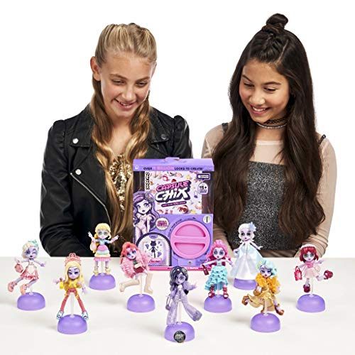 Capsule Chix - Giga Glam, muñeca Sorpresa con Experiencia unboxing para niñas a Partir de 5 años (Famosa 700015397)