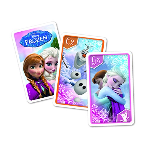 Carta Mundi - Juego de Cartas Frozen, para 2 o más Jugadores (CAM100134928) (versión en inglés)