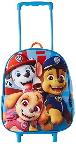 Cerdá, Mochila con Ruedas Infantil 3D de Paw Patrol-Licencia Oficial Nickelodeon Unisex niños, Multicolor, 260X310X100MM