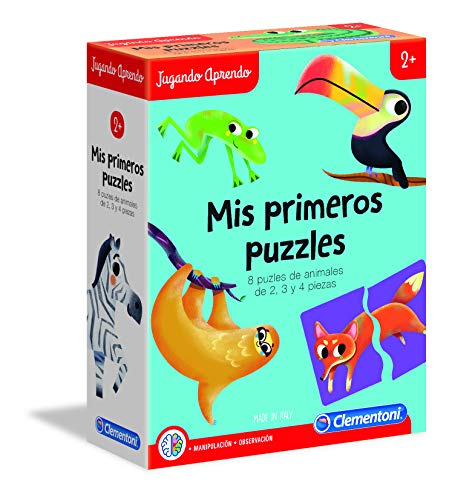 Clementoni-Mis Primeros Puzzle Juego, Multicolor (55313)