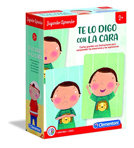 Clementoni-Te lo Digo con la Cara Juego, Multicolor (55305)