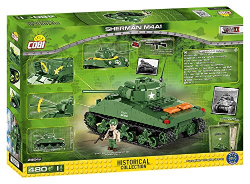 COBI - Sherman M4A1, Tanque (2464)