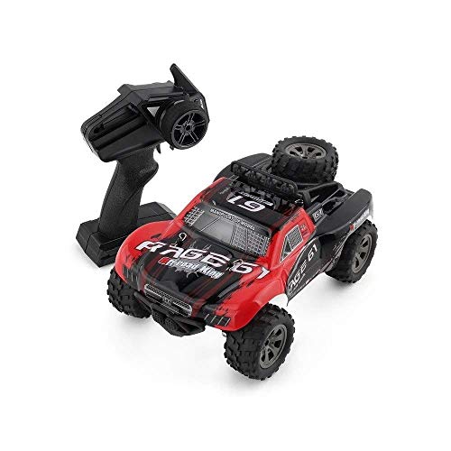 Coches RC Vehículo de todo terreno de oruga 4WD uno y dieciocho minutos Escala 25 kilometros / h teledirigido de radio de los coches de carreras eléctrico carrera rápida Buggy Hobby coche de radio con