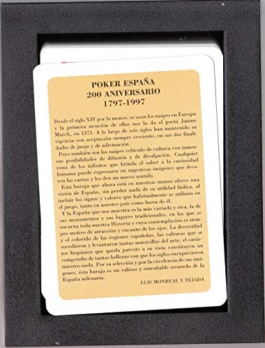 Comas Baraja de Juego de Cartas España Poker Española 54 Vistas