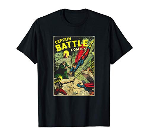 Cómic clásico Capitán Batalla Camiseta