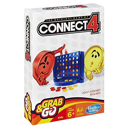 Connect 4 Grab and Go Juego (tamaño de Viaje)