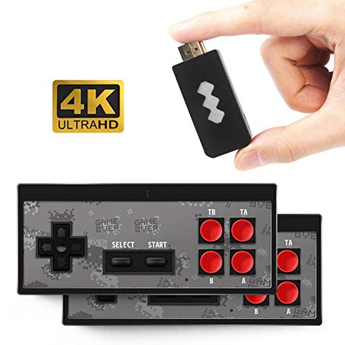 Consola De Juegos Retro, Consola Portátil De Videojuegos HDMI HD Consola, Juegos Clásicos Incorporados 568, Mini Controlador De Gamepad Portátil USB