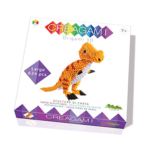 CreativaMente- Creagami T-Rex - Juego en Caja (735)