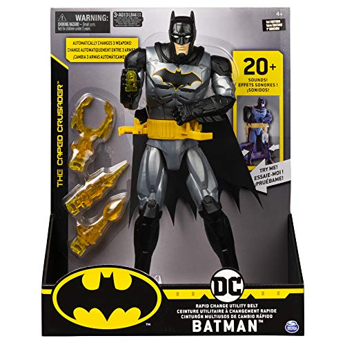 DC Comics Figura Acción Batman 30 cm con Cinturón Multi Herramientas (BIZAK 61927809)