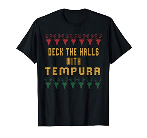 Decorar los salones con una Navidad fea de Tempura Camiseta