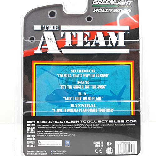 Desconocido 1/64 GMC VANDURA 1983 A Team Equipo A Greenlight Hollywood