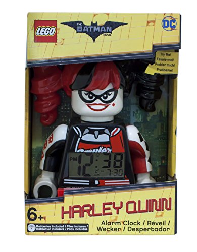 Despertador infantil con figurilla de Harley Quinn de LEGO BATMAN: 9009310