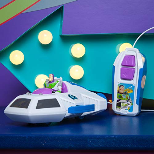 Dickie Toys- Toy Story 4 Nave Buzz RC por Cable, Multicolor (3153000)