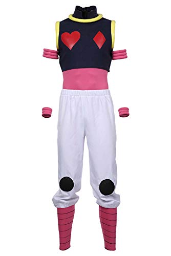 Disfraz de Hisoka para Hombre Halloween Hunter Cosplay Traje de Póquer sin Mangas Conjunto Completo, M