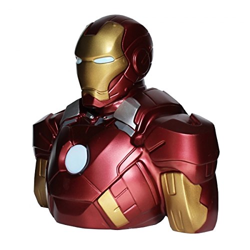 Distribución Semic - Bbsm002 - Hucha - Banco Marvel Deluxe Busto - Iron Man Mark VII - Hucha Iron Man 22 cm