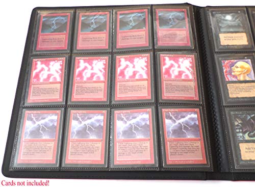 docsmagic.de Pro-Player Premium 12/24-Pocket Playset Album Orange - 480 Card Binder - MTG - PKM - YGO - Álbum para Tarjetas