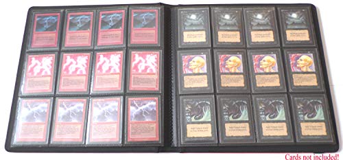 docsmagic.de Pro-Player Premium 12/24-Pocket Playset Album Orange - 480 Card Binder - MTG - PKM - YGO - Álbum para Tarjetas