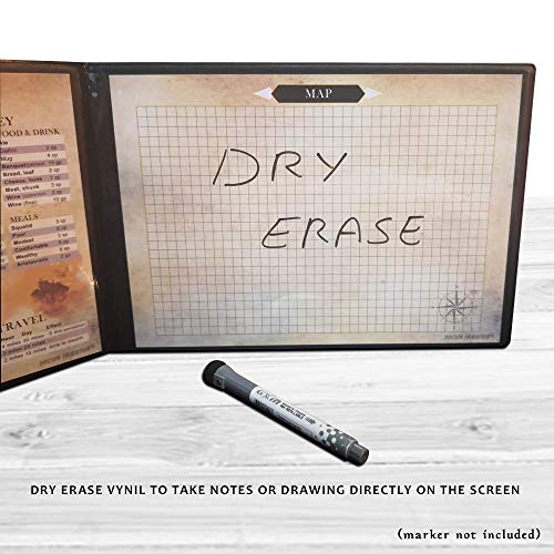 Doctor Frikistein Summoning Dungeon Master Screen | Pantalla VERSÁTIL, Personalizable, Dry-Erase para Juegos de rol