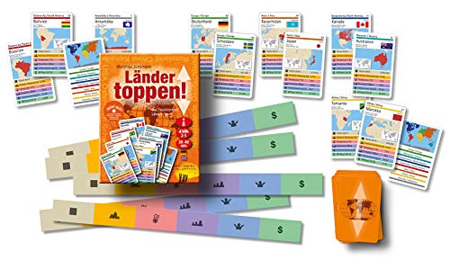 Drei Hasen in der Abendsonne GmbH 034 Países toppen - Juego de Cartas